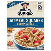 quaker cinnamon oatmeal squares cereal