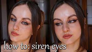 siren eyes makeup tutorial how to