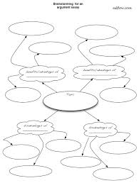 Appealing Cause Effect Essay Graphic Organizer Brainstorming    