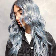 5 luminous blue gray hair ideas