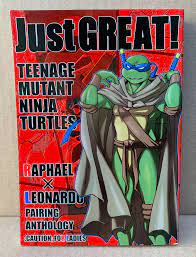 Ninja Turtles doujinshi RL anthology (A5 266pages) JUST GREAT! TMNT Comic  Book | eBay