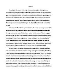 Beowulf Essay Final   The Supernatural Hero of the Geats Hana     Marked by Teachers