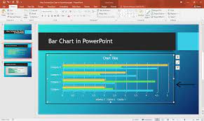 insert bar chart in powerpoint