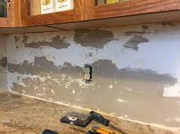 One of my most popular posts of all time is about how to install a subway tile backsplash. Damaged Torn Drywall Kitchen Backsplash Repair Ceramic Tile Advice Forums John Bridge Ceramic Tile