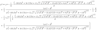Solving Cubic Equation Mapleprimes