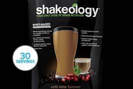 18 shakeology cafe latte nutrition