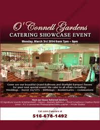 o connell gardens catering showcase event