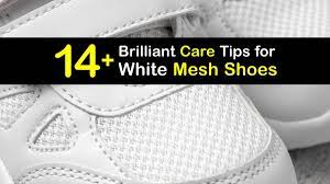 White Mesh Shoe Care - Smart Guide for Cleaning White Mesh Sneakers