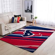 houston texans area rugs living room