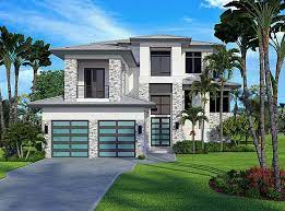 Plan 78127 Modern Style With 3 Bed 4