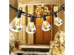 Zotoyi Outdoor String Lights 50ft Led