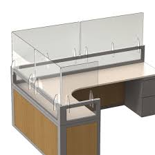 Cubicle Wall Panel Extender Clear