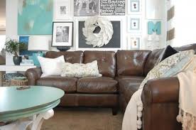 decor with brown couch novocom top
