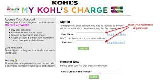 Your rewards account is now linked to your new kohl's card. Kohl S Credit Card Online Login Cc Bank