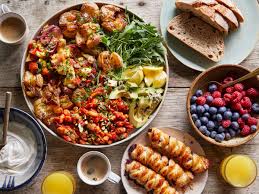 This roundup includes gluten and dairy free breakfast, lunch, brunch, dinner, and dessert options. Rachel Ama S Big Vegan Brunch Recipes Food The Guardian
