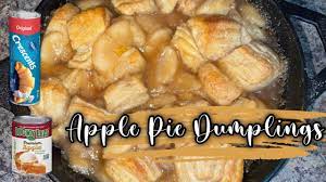 crescent rolls apple pie filling
