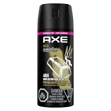 axe gold deodorant body spray axe
