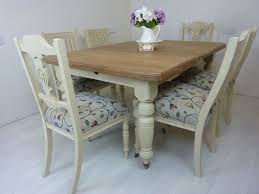 victorian wind out dining table and 6
