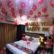 hotel room proposal decoration ideas in