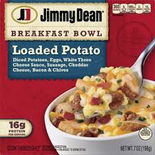 jimmy dean loaded potato breakfast bowl