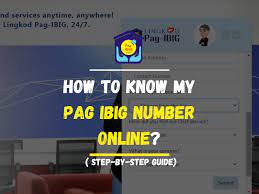 how to know my pag ibig number