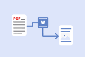 how to convert pdf to word and