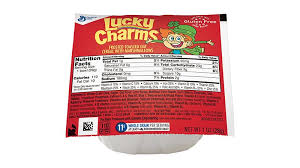 Lucky Charms Gluten Free Cereal Single Serve Bowlpak 1 Oz