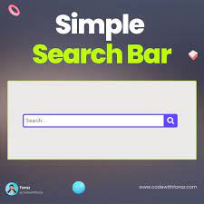 create a pure css simple search bar