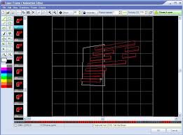 laser frame animation editor complete