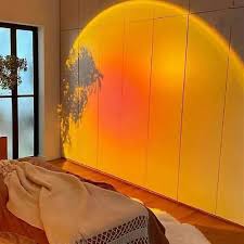 Buy Limbjal Sunset LED Lamp Projection, 4 In 1 Color Changing Sunset/Sun  Light/Sunset Red/Rainbow, Night Light For Photography/Room/Bedroom/Car/ Pictures, Pack Of 1 (Plastic) Online at Low Prices in India - Amazon.in