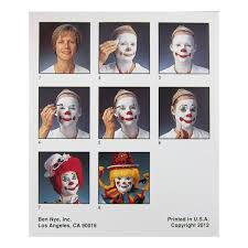 ben nye deluxe clown makeup kit dk 1