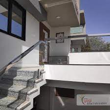 Ss Glass Stair Handrail Design