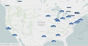 Find the nearest tx lowes location. This Map Shows Where Lowe S Is Closing Stores Map Nebraska Wyoming