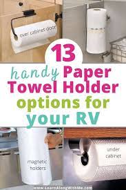 13 Proven Rv Paper Towel Holder Ideas