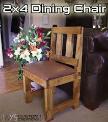 How To Build A 2x4 Chair Rustic