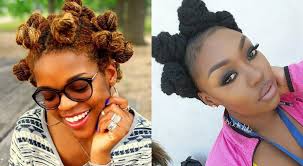bantu knots hairstyles for black women