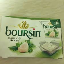 calories in boursin garlic herbs