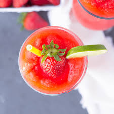 strawberry vodka slush simply made