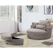 swivel accent sofa modern barrel chair