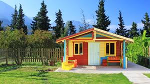 Outdoor Playhouse Shed For Children