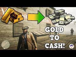 how to sell gold bars in red dead