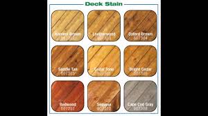 outdoor wood stain colors you