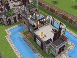 Une jolie maison aux murs roses ! The Sims 4 Houses Ideas Fresh 133 Best Sims House Ideas Images On Sims Freeplay Houses Sims House Sims House Design