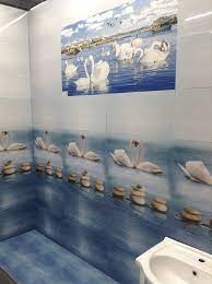 itaca gloss birds bathroom wall tiles