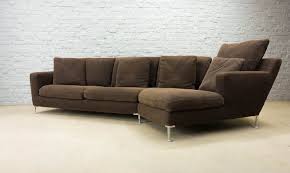 seat sofa with integrated chaise lounge
