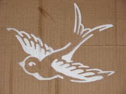 8 Swallow Stencil Ideas Swallow