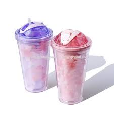 Plastic Tumbler Cup With Lids