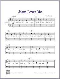 This is a collection of ten pieces that i teach to beginner students in order to boost their confidence and give them something to play for others when they get. Jesus Loves Me Easy Piano Sheet Music Piano Sheet Music Easy Piano Sheet Music Sheet Music