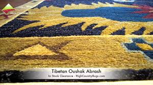 custom rugs tibetan oushak abrash