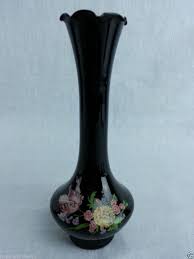 Tall Amethyst Glass Vases Decor